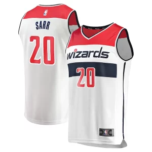 Alexandre Sarr Magnifique Washington Wizards Youth Fast Break Replica Player Jersey Association Edition White