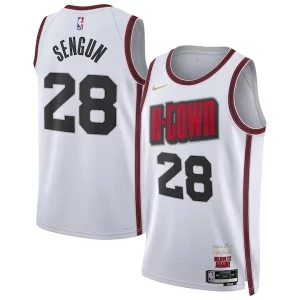 Alperen Sengun Commémoratif Houston Rockets Nike Unisex 2024/25 Swingman Player Jersey City Edition White
