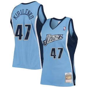 Andrei Kirilenko Utah Jazz 2009/10 Hardwood Classics Swingman Jersey Powder Blue Unique
