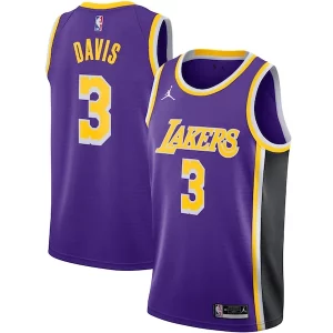 Anthony Élégant Davis Los Angeles Lakers Jordan Brand 2020/21 Swingman Jersey Statement Edition Purple