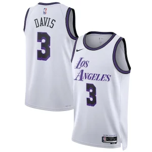 Anthony Davis Los Angeles Lakers Nike Unisex 2022/23 Swingman Jersey City Premium Edition White