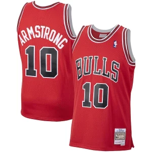 B. J. Armstrong Chicago Bulls 2001/02 Hardwood Classics Swingman Bold Jersey Red