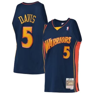 Baron Davis Golden State Warriors 2006/07 Superbe Hardwood Classics Swingman Jersey Navy