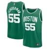 Baylor Scheierman Boston Celtics 2024 NBA Draft Fast Break Player Haut de gamme Jersey Icon Edition Kelly Green
