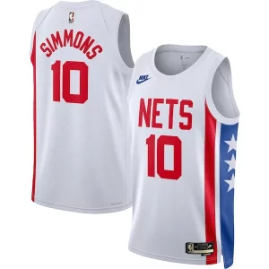 Ben Simmons Brooklyn Collectible Nets Nike Swingman Jersey Classic Edition White