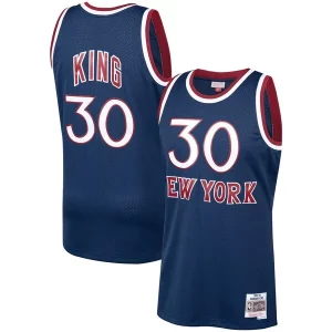 Bernard King New York Knicks 1982/83 Hardwood Classics Swingman Jersey Navy Confortable