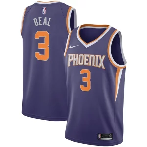 Bradley Beal Phoenix Haut de gamme Suns Nike Unisex Swingman Jersey Icon Edition Purple
