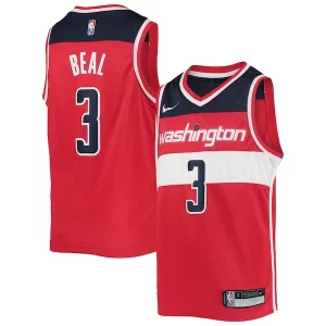 Bradley Beal Washington Wizards Nike Youth Exclusif 2021/22 Diamond Swingman Jersey Icon Edition Red