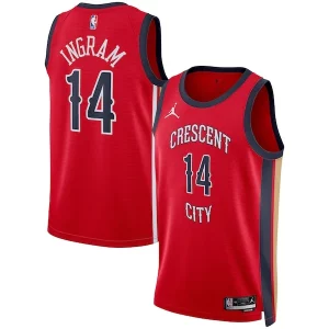 Brandon Splendide Ingram New Orleans Pelicans Jordan Brand Unisex Swingman Jersey Statement Edition Red