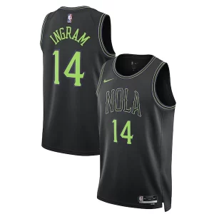 Brandon Ingram New Orleans Pelicans Unique Nike Unisex 2023/24 Swingman Jersey Black City Edition