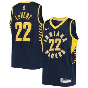 Caris LeVert Indiana Pacers Nike Youth Swingman Jersey Icon Edition Bold Navy