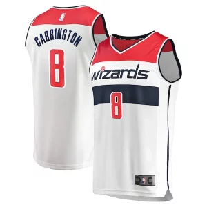 Carlton Carrington Washington Wizards Youth Fast Break Replica Player Jersey Association Exceptionnel Edition White