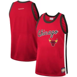 Chicago Bulls Hardwood Classics Team Heritage Confortable Fashion Jersey Red