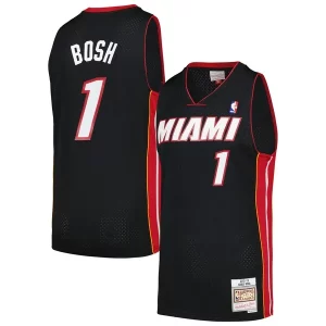 Chris Bosh Miami Heat 2012/13 Hardwood Classics Swingman Personalisable Jersey Black