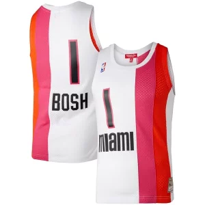 Chris Bosh Miami Heat Women's Hardwood Classics Commémoratif 2011/12 Swingman Jersey White