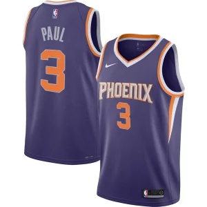 Chris Paul Phoenix Suns Vibrant Nike Youth Swingman Jersey Icon Edition Purple/White