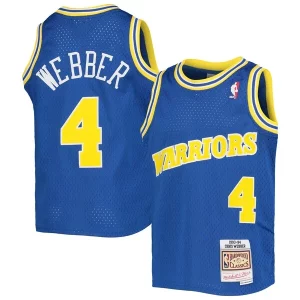 Chris Webber Golden State Warriors Youth 1993/94 Hardwood Commémoratif Classics Swingman Jersey Royal