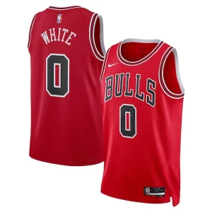 Coby White Authentique Chicago Bulls Nike Unisex Swingman Jersey Icon Edition Red