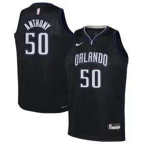Cole Anthony Orlando Magic Nike Youth 2022/23 Superbe Swingman Jersey City Edition Black