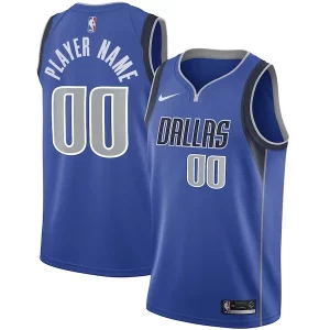 Dallas Mavericks Nike 2020/21 Swingman Custom Jersey Icon Edition Admirable Blue