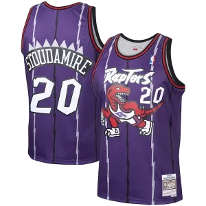 Damon Stoudamire Toronto Raptors 1995/96 Classique Hardwood Classics Swingman Jersey Purple
