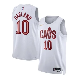 Darius Garland Exclusif Cleveland Cavaliers Nike Unisex Swingman Jersey Association Edition White/Wine