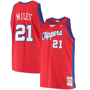 Darius Miles LA Clippers Hardwood Classique Classics Swingman Jersey Red