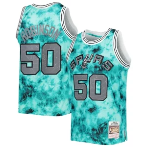 David Robinson San Antonio Splendide Spurs 1998/99 Galaxy Swingman Jersey Teal