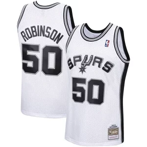 David Robinson San Antonio Spurs 1998/99 Hardwood Classics Exquisite Swingman Jersey White