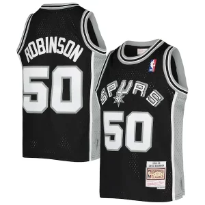 David Robinson San Antonio Spurs Youth 1998/99 Hardwood Classics Swingman Jersey Admirable Black
