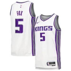 De'Aaron Fox Sacramento Kings Nike Swingman Stylish Player Jersey Association Edition White