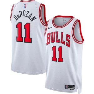 DeMar DeRozan Chicago Bulls Nike Unisex 2022/23 Swingman Player Jersey White Uniques Association Edition