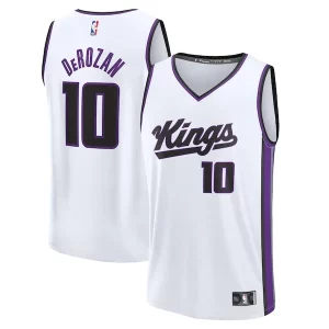DeMar DeRozan Commémoratif Sacramento Kings Youth Fast Break Replica Player Jersey Association Edition White
