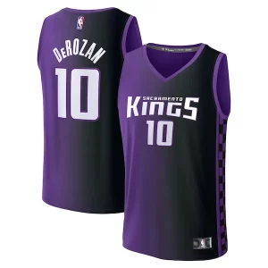 DeMar DeRozan Sacramento Kings Youth Fast Break Replica Player Jersey Statement Edition Purple Incontournable