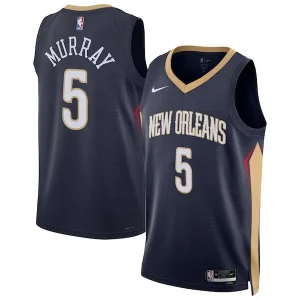 Dejounte Murray New Orleans Pelicans Nike Unisex 2024 Offseason Addition Nike Swingman Jersey Authentique Navy