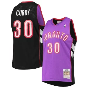 Dell Curry Toronto Raptors 2001/02 Hardwood Classics Swingman Jersey Authentique Purple