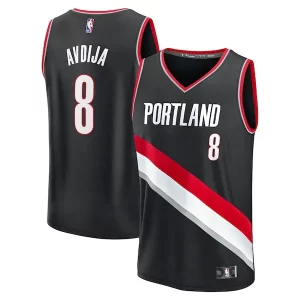 Deni Avdija Portland Trail Blazers Fast Classique Break Replica Player Jersey Icon Edition Black