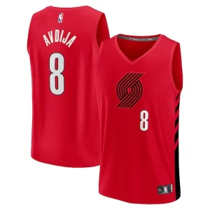 Deni Avdija Portland Trail Blazers Youth Fast Break Player Jersey Uniques Statement Edition Red