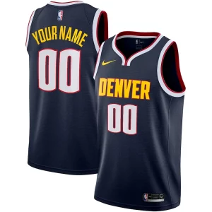 Denver Nuggets Nike 2022/23 Swingman Custom Captivant Jersey Icon Edition Navy