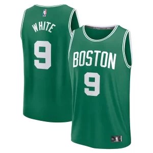 Derrick White Boston Celtics Fast Break Replica Player Jersey Luxueux Icon Edition Kelly Green