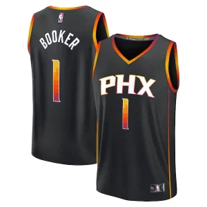 Devin Booker Phoenix Suns Fast Break Replica Player Jersey Statement Uniques Edition Black