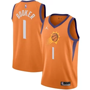 Devin Booker Moderne Phoenix Suns Jordan Brand 2020/21 Swingman Jersey Statement Edition Orange