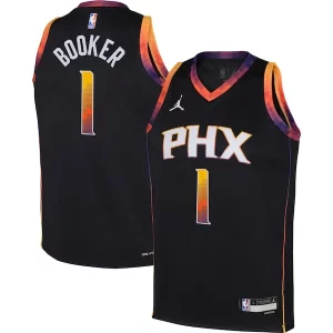 Devin Exclusif Booker Phoenix Suns Jordan Brand Youth Swingman Jersey Statement Edition Black