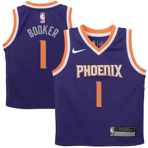 Devin Booker Phoenix Suns Nike Preschool Uniques Replica Jersey Purple Icon Edition