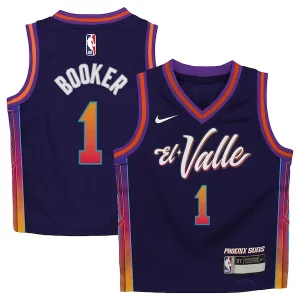 Devin Booker Phoenix Suns Nike Toddler Swingman Replica Vibrant Jersey City Edition Purple
