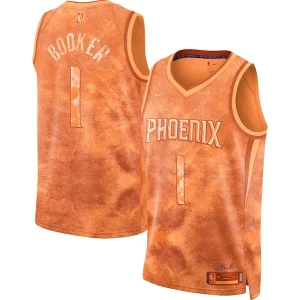 Devin Booker Phoenix Suns Nike Unisex Select Series Swingman Jersey Luxueux Orange