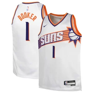 Devin Booker Phoenix Suns Nike Youth Bold Swingman Jersey Association Edition White