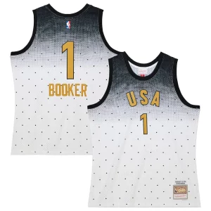 Devin Booker Team USA 2016 Hardwood Classics Notable Rising Stars Swingman Jersey White