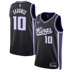 Domantas Commémoratif Sabonis Sacramento Kings Nike Unisex Swingman Jersey Association Edition Black