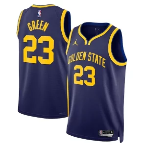 Draymond Green Golden State Warriors Jordan Brand Unisex Exceptionnel Swingman Jersey Statement Edition Navy